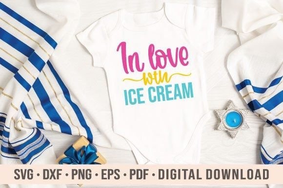 Download In Love with Ice Cream Svg - Love Collection