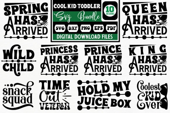 Download Cool Kid Toddler Svg Bundle - Premium Resources