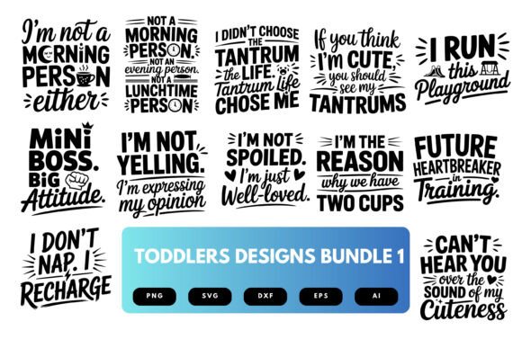 Download Toddler SVG Bundle - Toddler svg Collection