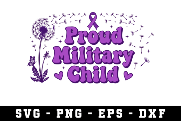 Download Proud Military Child Svg | Svg Cut File - Premium Bundle