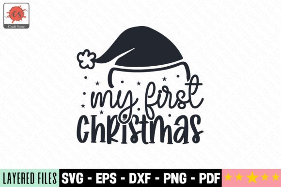 Download My First Christmas Craft SVG - Christmas craft svg Collection