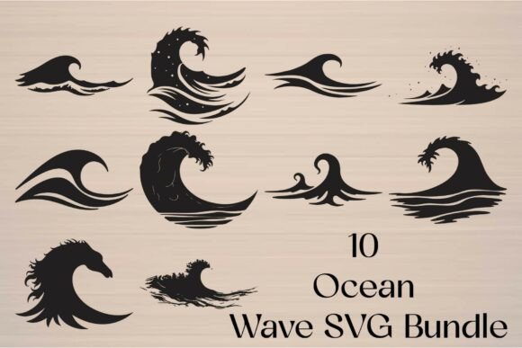 Download Ocean Wave SVG Bundle - Wave Collection