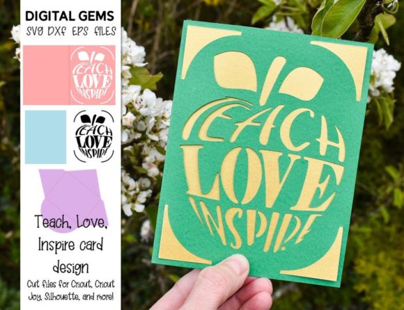 Download Teach, Love, Inspire Apple Card Design. - Love Collection